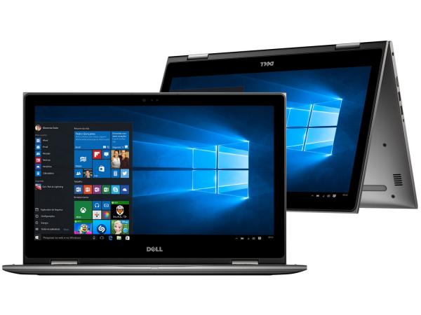 Notebook 2 em 1 Dell Inspiron 15 I15-5578-A20C - Intel Core I7 8GB 1TB LED 15,6” Touch Windows 10