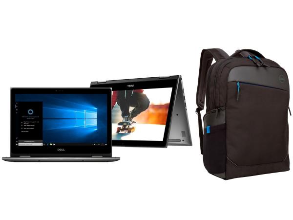 Notebook 2 em 1 Dell Inspiron I13-5378-A30C - Intel Core I7 7ª Geração 8GB 1TB LED + Mochila