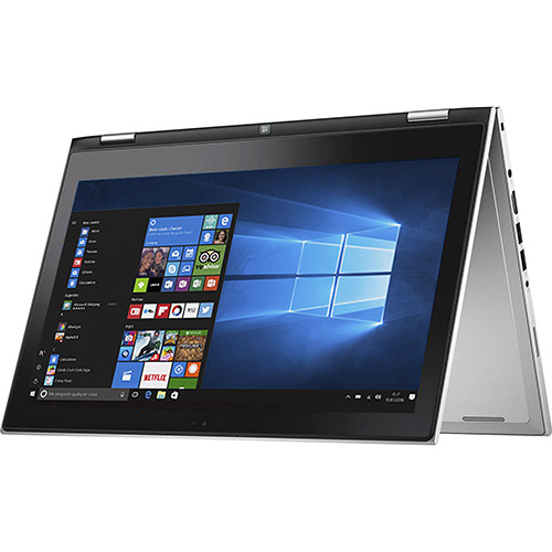 Notebook 2 em 1 Dell Inspiron I13-7348-C20 Intel Core I5 4GB 500GB LED HD 13,3'' Windows 10 - Prata