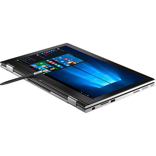 Notebook 2 em 1 Dell Inspiron I13-7348-C40 Intel Core I7 8GB 500GB 8GB SSD 13,3" Windows 10 - Prata