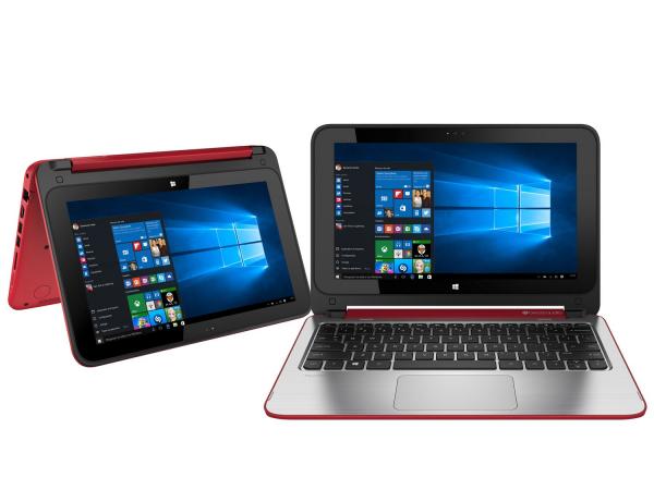 Notebook 2 em 1 HP X360 Convertible 11-n226br - Pavilion Intel Quad Core 4GB 500GB 11,6” Windows10