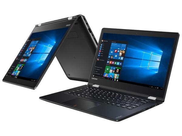 Notebook 2 em 1 Lenovo Yoga 510 Intel Core I5 - 6ª Geração 4GB 1TB LED 14” Windows 10