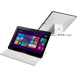Notebook 2 em 1 LG Slidepad com Intel Atom 2GB 64GB Tela LED 11,6" Touchscreen Windows 8.1 Branco