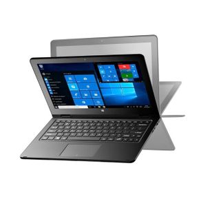 Notebook 2 em 1 Multilaser NB258 Intel Quad Tela 11,6'' 2GB Ram Win 10