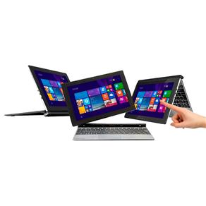 Notebook 2 em 1 Positivo Quad Core 1GB 16GB SSD Tela 10.1” Windows 8.1 Duo ZX3020