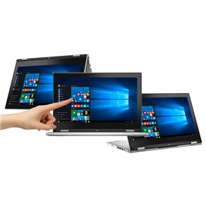 Notebook 2 em 1 Touch Dell Inspiron I13-7348-C10 com Intel® Core I3-5010U, 4GB, 500GB, Leitor de Cartões, HDMI, Caneta Digital, LED 13.3" e Windows 10
