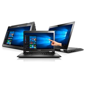 Notebook 2 em 1 Touch Lenovo Yoga 500 com Intel® Core™ I5-5200U, 4GB, Leitor de Cartões, HDMI, Wireless, Bluetooth, Webcam, LED 14" e Windows 10