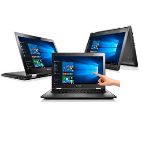Notebook 2 em 1 Touch Lenovo Yoga 500 com Intel® Core™ I7-5500U, 8GB, 1TB, Leitor de Cartões, HDMI, Wireless, Bluetooth, Webcam, LED 14" e Windows 10