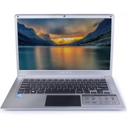 Notebook Everex Intel Atom Z8350 2GB Ddr3 32SSD Windows 10 Prata