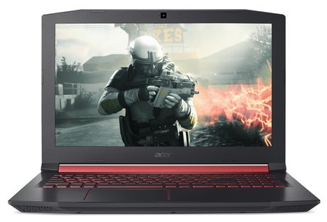 Notebook Gamer Acer Aspire Nitro 5 An515-51-78D6 Intel Core I7-7700Hq 16Gb Ram Hd 1Tb 15.6' Fhd Geforce 1050Ti Windows 10