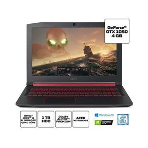 Notebook Gamer Acer Nitro 5 An515-52-52Bw I5-8300H 8Gb Gtx1050 4Gb Dedi 15,6" W10Home