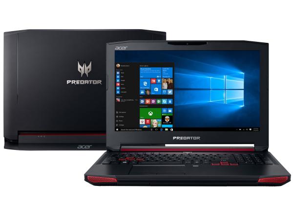 Notebook Gamer Acer Predator Intel Core I7 - 16GB 1TB LED 17,3” GTX 980M 4GB Windows 10