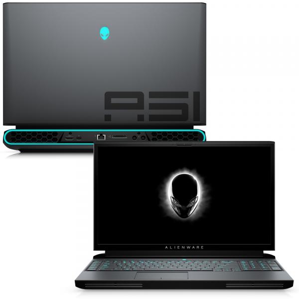 Notebook Gamer Alienware Area-51m A10P GeForce RTX 2060 6GB 8ª Ger. Intel Core I7 8GB 1TB + 256GB SSD 17.3" FHD Mcafee - Dell