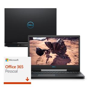 Notebook Gamer Dell G5-5590-a13p 9ª Geração Intel Core I5 8GB 1TB + 128GB SSD Placa GeForce GTX 1650 Full HD 15.6" Office 365