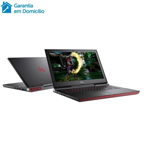Notebook Gamer Dell Inspiron 15-7567a10p, Intel Core I5, 8gb,1tb, Tela 15.6 Full HD,4gb e Windows 10
