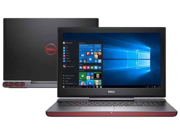 Notebook Gamer Dell Inspiron I15-7567-A10P Intel - Core I5 8GB 1TB LED 15,6” GeForce GTX 1050 4GB