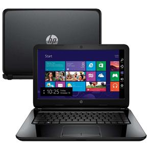 Notebook HP 14-R051BR com Intel® Core™ I3-4005U, 4GB, 500GB, Gravador de DVD, Leitor de Cartões, HDMI, Wireless, Webcam, LED 14" e Windows 8.1