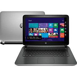 Notebook HP 14-V061BR Intel Core I5 4GB 1TB Tela LED 14" Windows 8.1 - Prata
