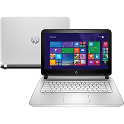 Notebook HP 14-V067BR Intel Core I7 4GB (2GB de Memória Dedicada) 1TB LED 14" Windows 8.1 - Branco