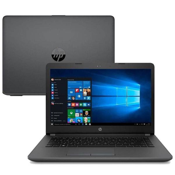 Notebook HP 246 G6 - I3 6006u - 4GB - HD 500GB Win10 Home Tela 14 - Preto