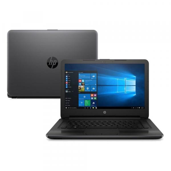 Notebook HP 246 G6 I3-7020U 4GB 500GB 14'' Win10 Home Preto 3XU35LAAC4