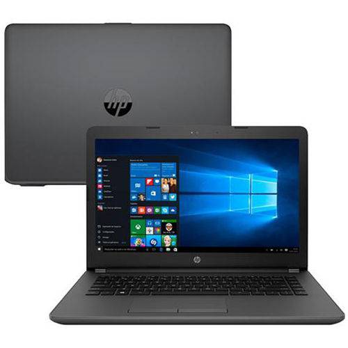 Tudo sobre 'Notebook Hp 246 G6 Intel® Core I3- 6006u 4gb 500gb Tela 14` Hd Windows 10 - Preto'