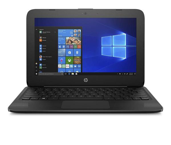 Notebook HP Intel Celeron 4GB DDR4 32GB SSD Windows 10 Tela 11.6 Preto