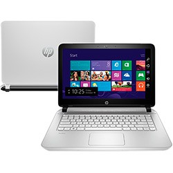 Notebook HP Pavilion 14-v065br Intel Core I7 8GB 1TB Tela LED 14" Windows 8.1 - Branco