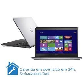 Notebook I14-5447-A10 Intel Core I5 4GB 1TB 14" Placa Vídeo 2GB Windows 8.1 - Dell