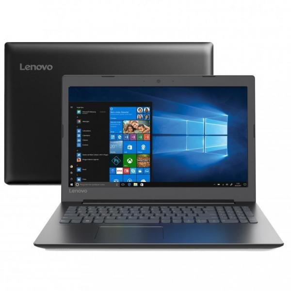 Notebook Ideapad 330 Intel Celeron 4GB 1TB HD 15.6" W10 Preto - Lenovo