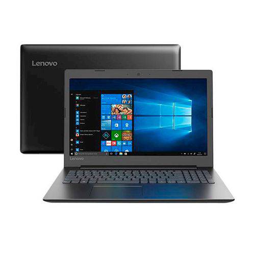 Notebook Ideapad 330 Lenovo, 4gb Ram, 1tb Armazenamento, 15.6", Windows 10, Preto