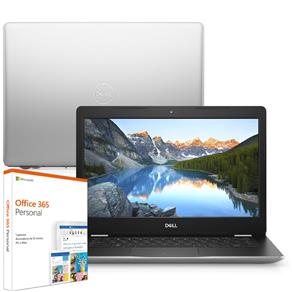 Notebook Inspiron I14-3481-M10F 7ª Geração Intel Core I3 4GB 1TB LED 14" HD Windows 10 McAfee Office 365