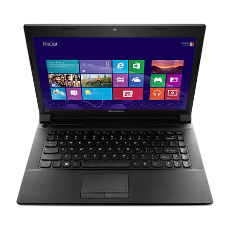 Notebook Lenovo B490 Celeron, HD 500GB, Mem 4GB, Tela LED 14" com Windows 8 - Lenovo