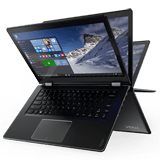 Notebook Lenovo 2 em 1, Intel® Core I7 6500U, 8GB, 1TB, Tela de 14, Yoga 510 - 80UK0007BR