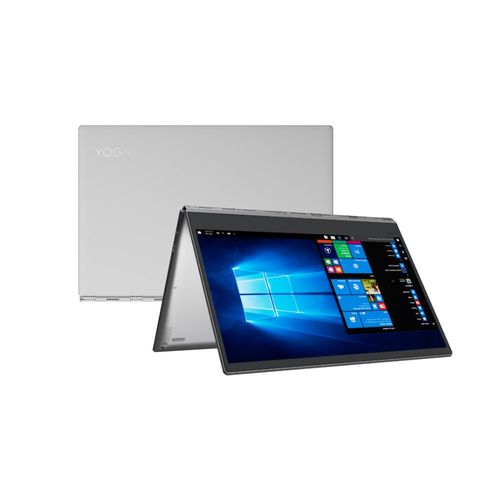 Notebook Lenovo 2 em 1 Yoga 520 Intel Core I3 4GB 500GB Windows 10 14" HD 80YM000ABR Prata