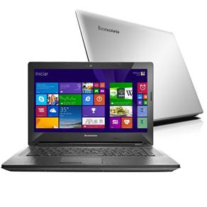 Notebook Lenovo G40-80 com Intel® Core™ I5-5200U, 4GB, 1TB, Gravador de DVD, Leitor de Cartões, HDMI, Placa Gráfica de 2GB, LED 14" e Windows 8.1