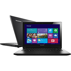Notebook Lenovo G400s-80AU0007BR com Intel Core I7 8GB 1TB LED HD 14" Touchscreen Windows 8