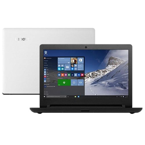 Notebook Lenovo Ideadpad 110-14ibr, Intel Celeron Dual Core, 2gb, 500gb, Tela 14" Hd e Windows 10