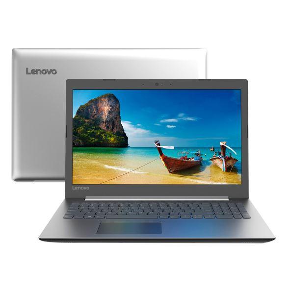Notebook Lenovo IdeaPad 330 I3-7020U 4GB 1TB Linux 15,6" HD 81FDS00100 Prata