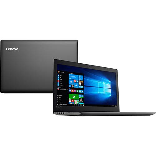 Notebook Lenovo Ideapad 320 Intel Celeron 4GB 500GB 15.6'' Windows 10 - Preto