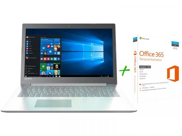 Notebook Lenovo Ideapad 320 Intel Core I5 8GB 1 TB - LED 15,6” Windows 10 + Microsoft Office 365