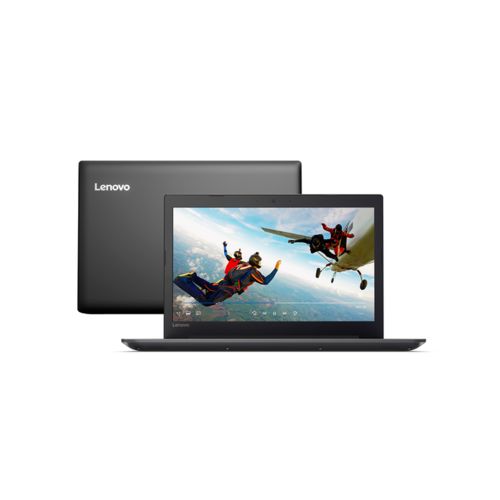 Notebook Lenovo Ideapad 320, Tela 15.6", Intel Celeron N3350, 4GB de RAM, 500GB de HD, Linux, Preto