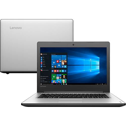 Notebook Lenovo Ideapad 310 Intel Core I5-6200u 4GB 1TB Tela LED 14" Windows 10 - Prata