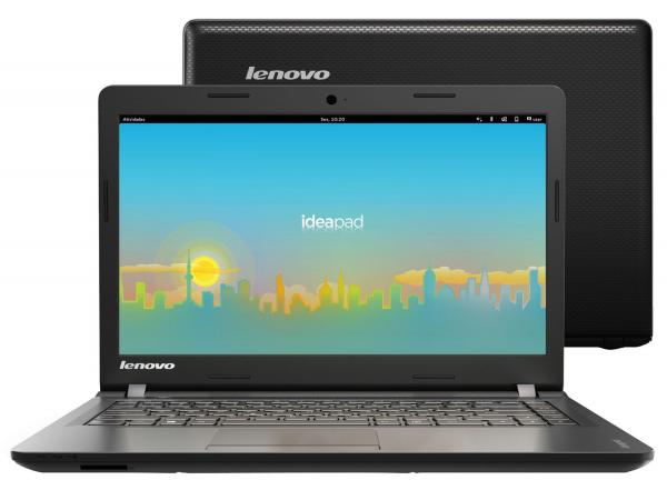 Notebook Lenovo Ideapad 100 Intel Dual Core - 2GB 500GB LED 14 Linux