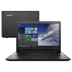 Notebook Lenovo Dual Core 4GB 1TB Tela 15.6” Windows 10 Ideapad 110