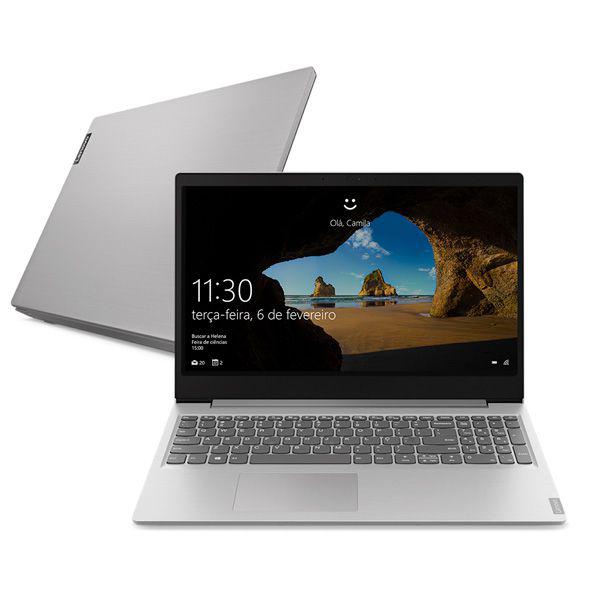 Notebook Lenovo Ultrafino Ideapad S145 I3-8130U 4GB 1TB Windows 10 15.6" 81XM0002BR Prata