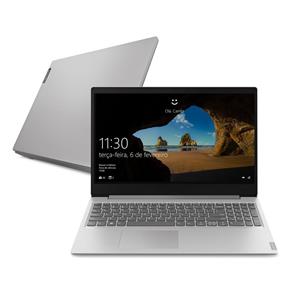 Notebook Lenovo Ultrafino Ideapad S145 Celeron 4GB 500GB Windows 10 15.6" 81WT0000BR Prata