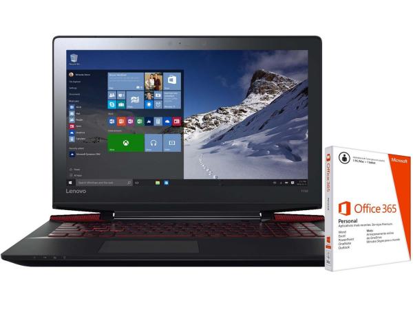 Notebook Lenovo Y700 Intel Core I7 - 16GB 512GB LED 15,6 + Pacote Office 365