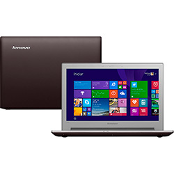 Notebook Lenovo Z400 Intel Core I7 4GB 1TB Tela LED 14" Windows 8.1 - Dark Chocolate