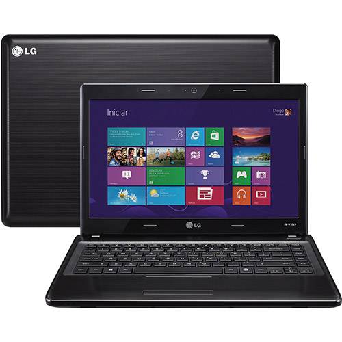 Tudo sobre 'Notebook LG S460 com Intel Pentium Dual Core 4GB 320GB LED 14" Windows 8'